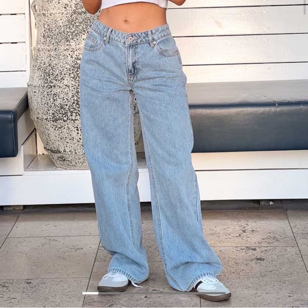Beginning Boutique vintage light wash blue jeans size 2 - Picture 1 of 4